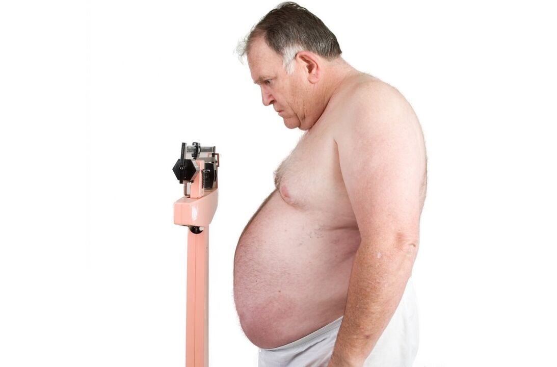 How obesity is naturally increased as a cause of poor potency