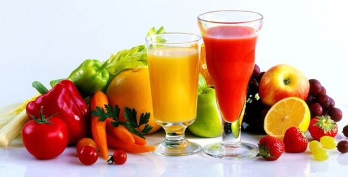 fruit and vegetable juices for potential